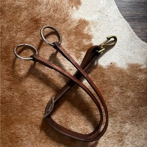 Brown Leather weaver training fork